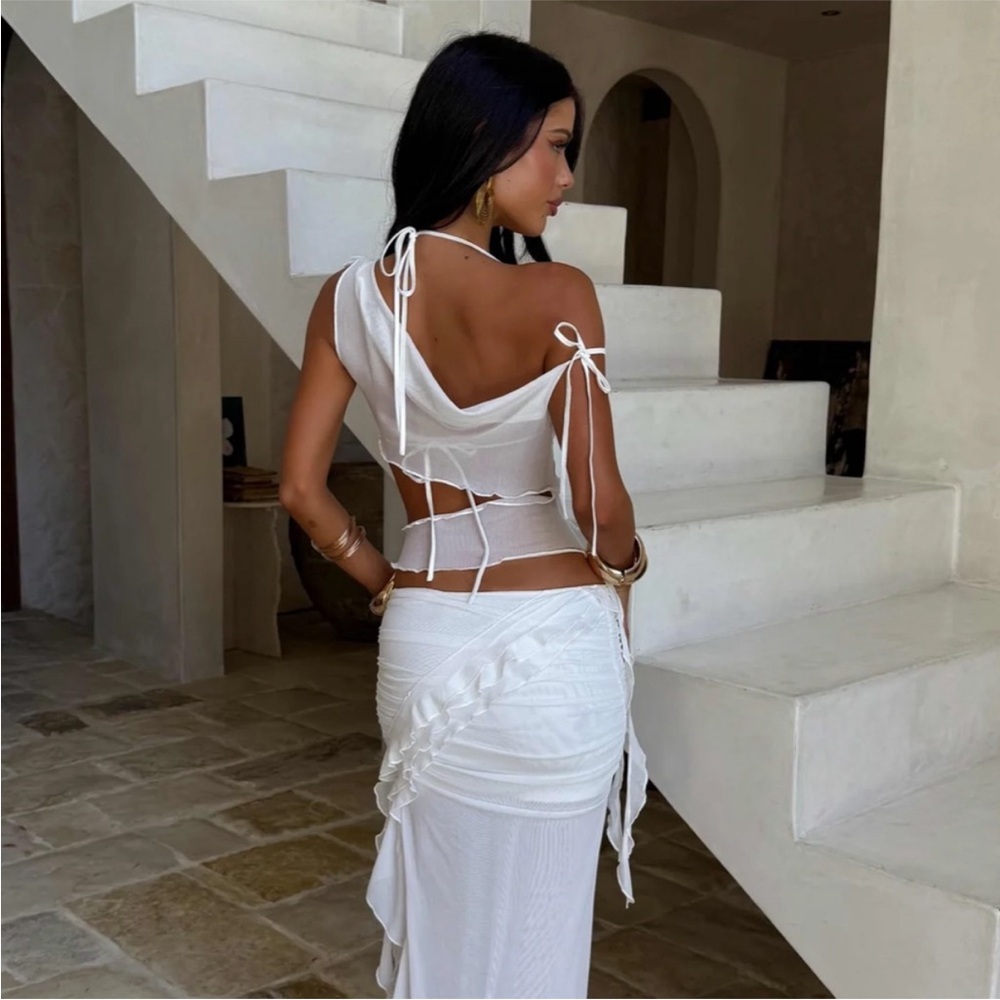 Outcast White Matching Set - Picture 2 of 4